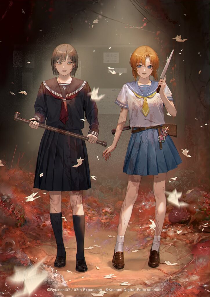 เผยภาพวาดพิเศษ Silent Hill f x แว่วเสียงเรไร ในโอกาสขายชุดรวมเกมของทั้งสองบน Steam 3 เผยภาพวาดพิเศษ Silent Hill f x แว่วเสียงเรไร ในโอกาสขายชุดรวมเกมของทั้งสองบน Steam