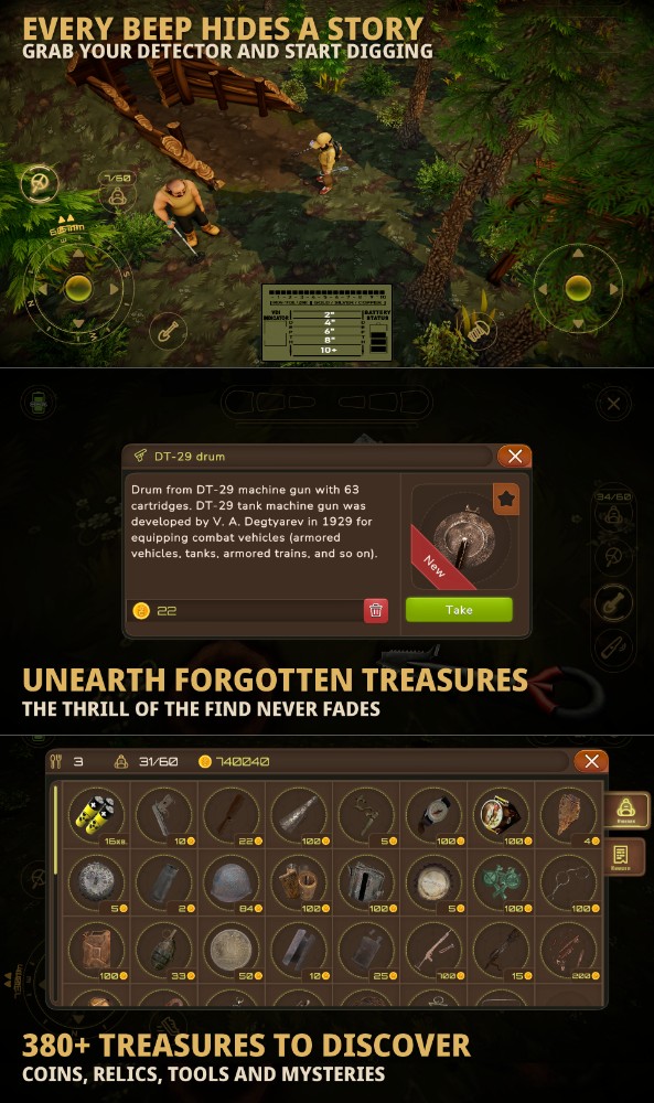 Treasure Hunter: Echo of War เปิดให้บริการบนสโตร์ไทยแล้ว 3 Treasure Hunter