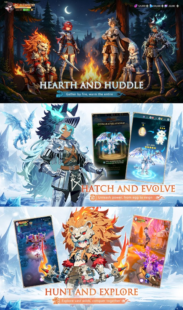 WyrmWild: Monster Trail เปิดให้บริการบนสโตร์ต่างประเทศแล้ว 3 WyrmWild: Monster Trail Global