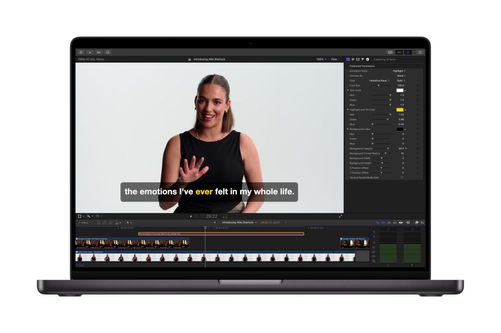 Apple Creator Studio ฉลาดขึ้น เร็วขึ้น และเชื่อมต่อกันมากขึ้น 3 Apple Creator Studio ฉลาดขึ้น เร็วขึ้น และเชื่อมต่อกันมากขึ้น