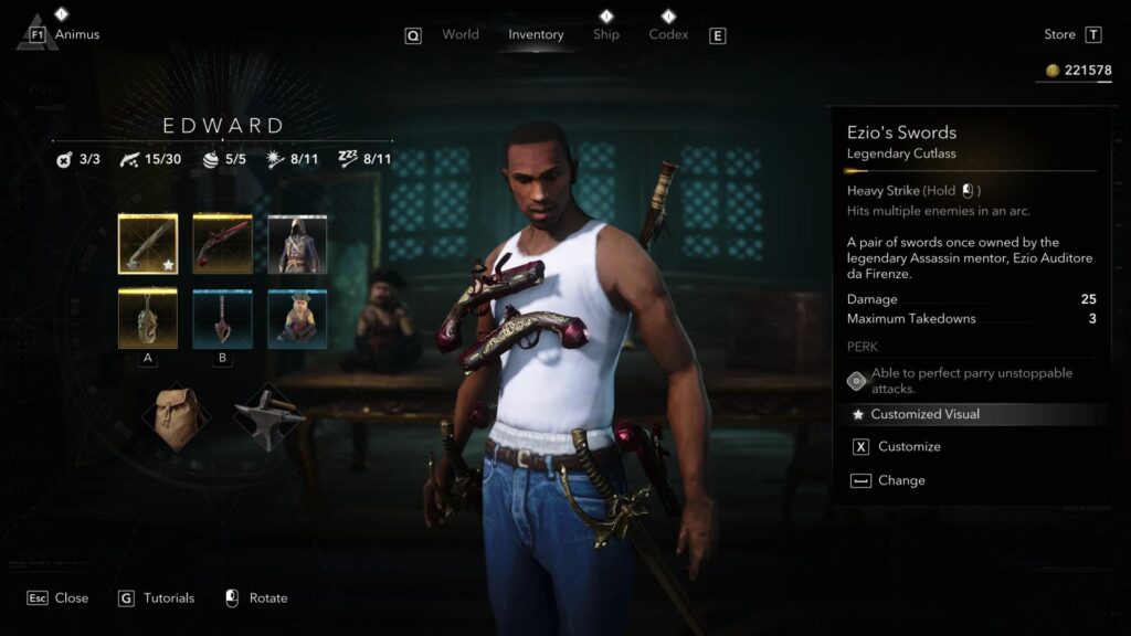 บุกยุคโจรสลัด! ม็อดเปลี่ยน Edward Kenway จาก Assassin's Creed Black Flag Resynced ให้กลายเป็น CJ จาก Grand Theft Auto: San Andreas 2 assassins-creed-black-flag-resynced-mod-replaces-edward-with-cj-01