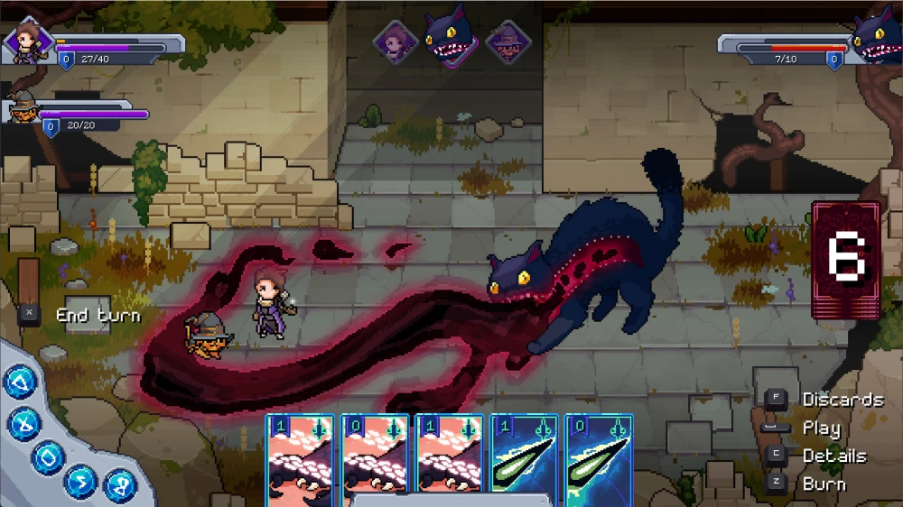 Astral Dive เกมแนว Deckbuilding สไตล์ Pixel Art เตรียมลง PC ปี 2027 5 Astral Dive เกมแนว Deckbuilding สไตล์ Pixel Art เตรียมลง PC ปี 2027