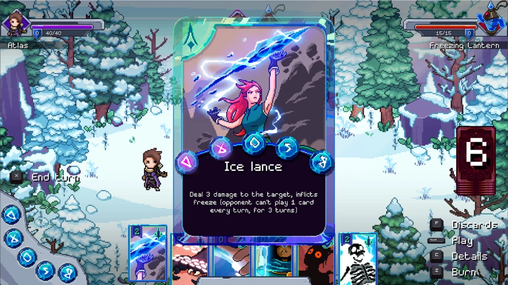 Astral Dive เกมแนว Deckbuilding สไตล์ Pixel Art เตรียมลง PC ปี 2027 7 Astral Dive เกมแนว Deckbuilding สไตล์ Pixel Art เตรียมลง PC ปี 2027