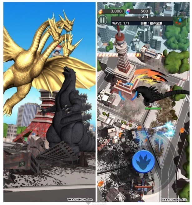 TOHO เปิดตัว 3 เกมมือถือจากซีรีส์ Godzilla 5 TOHO เปิดตัว 3 เกมมือถือจากซีรีส์ Godzilla