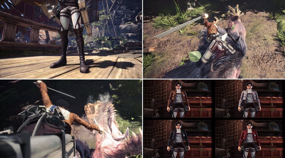 แปลงร่างเป็น Levi จาก Attack on Titan ออกล่าแย้ในม็อดใหม่ Monster Hunter World 3 แปลงร่างเป็น Levi จาก Attack on Titan ออกล่าแย้ในม็อดใหม่ Monster Hunter World