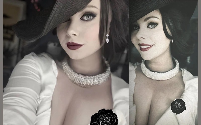 รวม 8 สาวสุดสะบึมแปลงร่างเป็น Lady Dimitrescu 4 รวม 8 สาวสุดสะบึมแปลงร่างเป็น Lady Dimitrescu