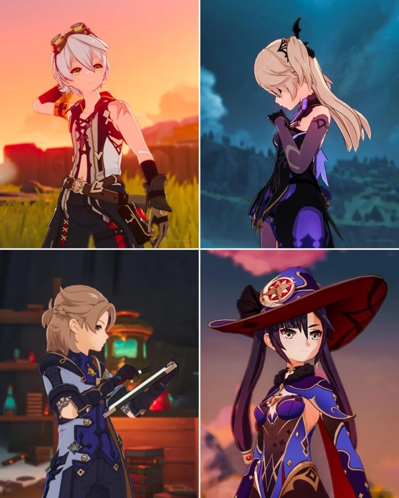 แฟนเกม Genshin Impact ถ่ายรูปตัวละครทุกตัวใน Mondstadt 4 แฟนเกม Genshin Impact ถ่ายรูปตัวละครทุกตัวใน Mondstadt