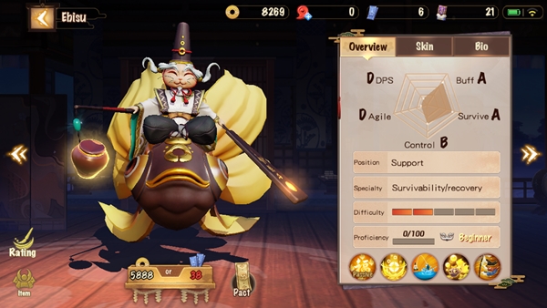 [ดีสอิสทิปส์] Onmyoji Arena – Ebisu ลุงนักตก ฉกไม่เลือกหน้า