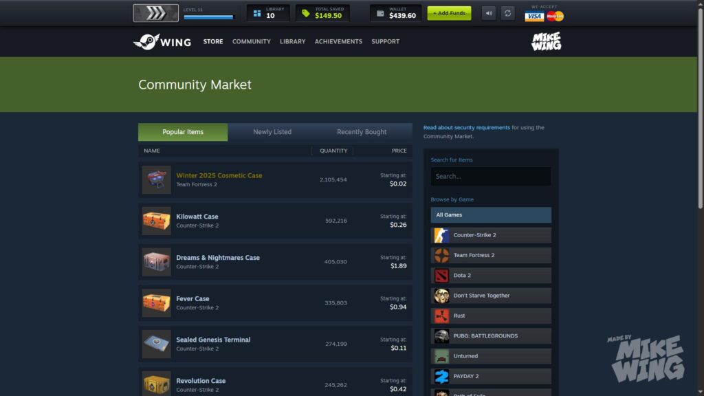 Steam Summer Sale Simulator เว็บจำลองการซื้อเกมบน Steam ที่คุณสามารถช็อปปิงบำบัดได้แบบไม่เสียทรัพย์ 6 Steam Summer Sale Simulator เว็บจำลองการซื้อเกมบน Steam ที่คุณสามารถช็อปปิงบำบัดได้แบบไม่เสียทรัพย์