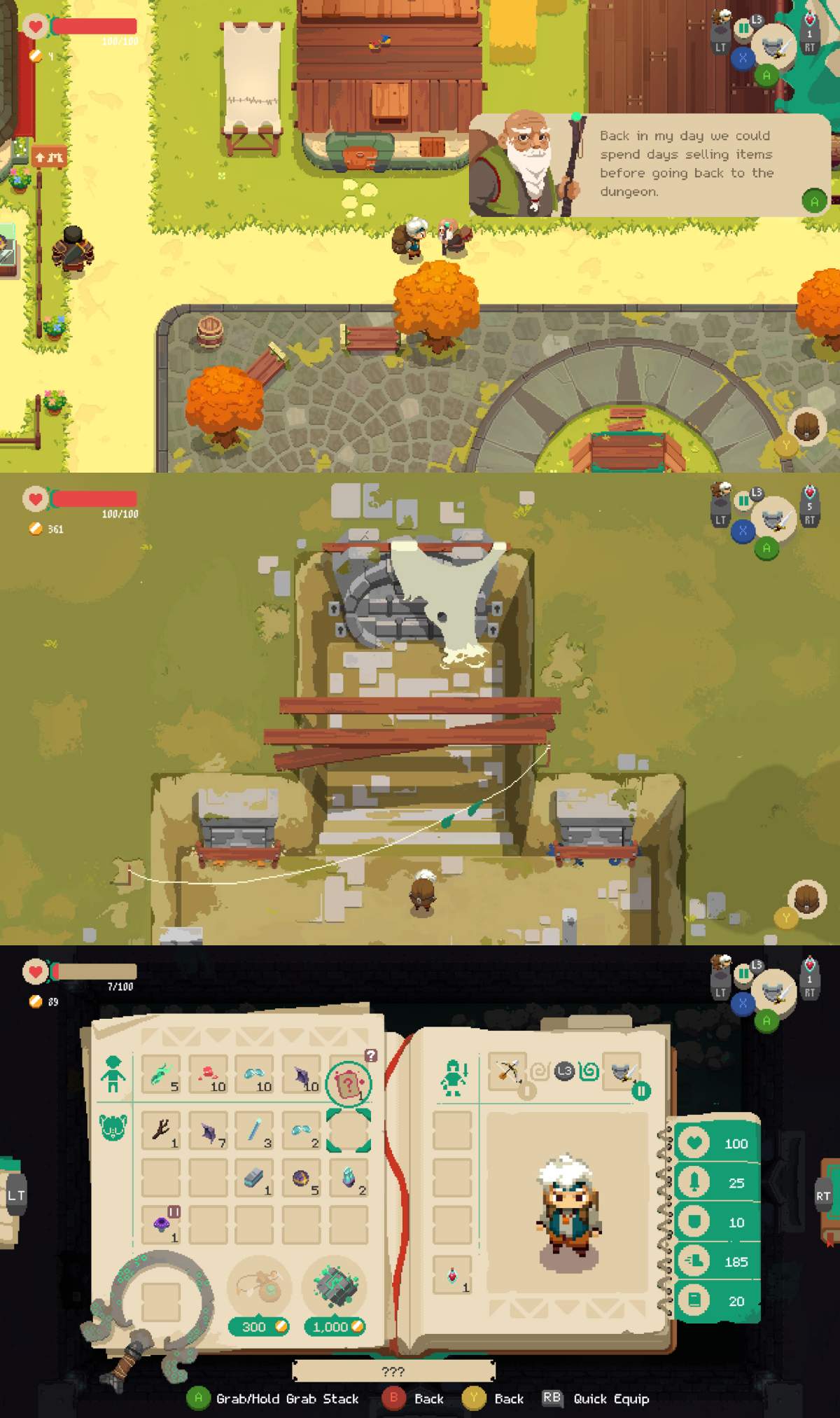 Moonlighter ประกาศแจกฟรีบน Steam ถึงวันที่ 9 สิงหาคมเท่านั้น 2 เกี่ยวกับเกม Moonlighter ภาคแรก