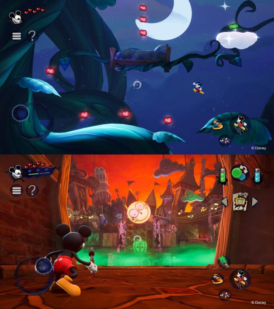 Disney Epic Mickey Rebrushed เปิดลงทะเบียนเวอร์ชันมือถือบนสโตร์ไทย 6 เกี่ยวกับเกม Disney Epic Mickey Rebrushed