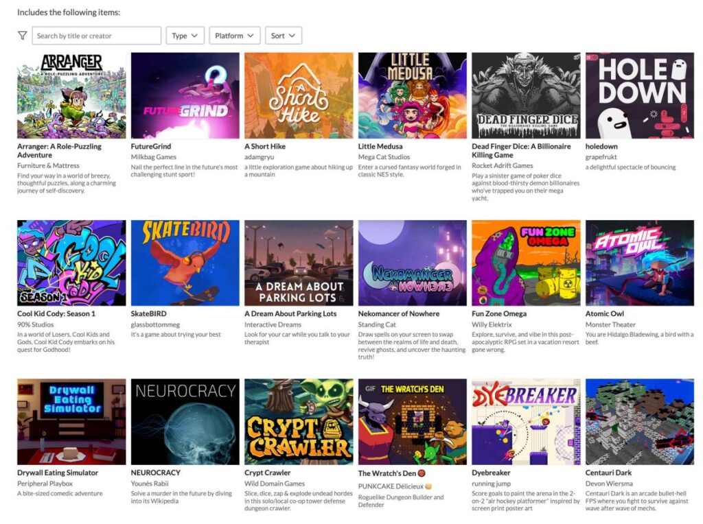 Itch.io จัดบันเดิ้ลช่วยทีมพัฒนาเกมที่ถูกเลย์ออฟ 330 บาท ได้ 127 เกม 2 Itch.io จัดบันเดิ้ลช่วยทีมพัฒนาเกมที่ถูกเลย์ออฟ 330 บาท ได้ 127 เกม