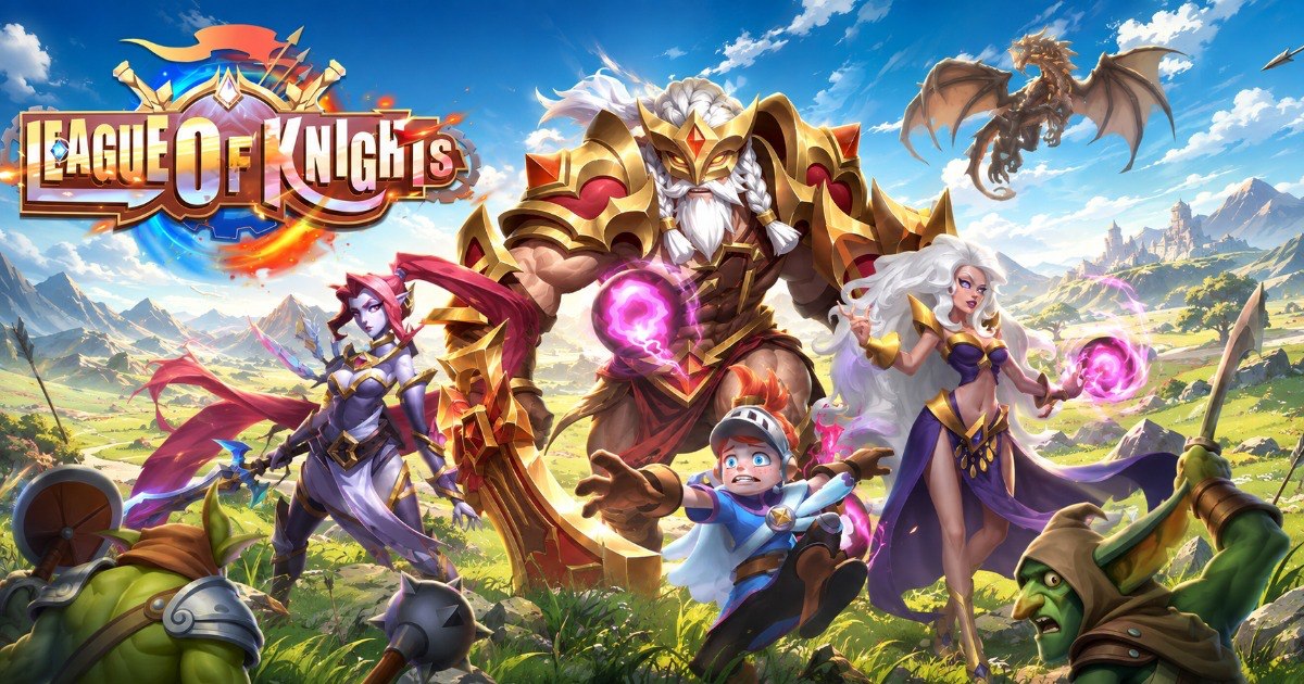 League of Knights เปิดให้บริการบนสโตร์ไทยแล้ว 1 League of Knights