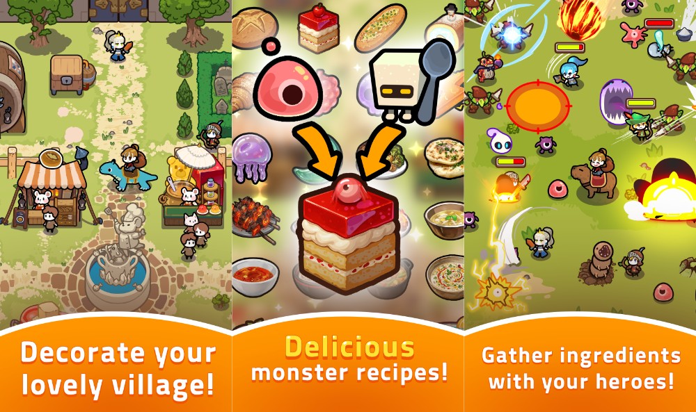 Tasty Monster Town เปิดให้บริการบนสโตร์ไทยแล้ว 3 Tasty Monster Town