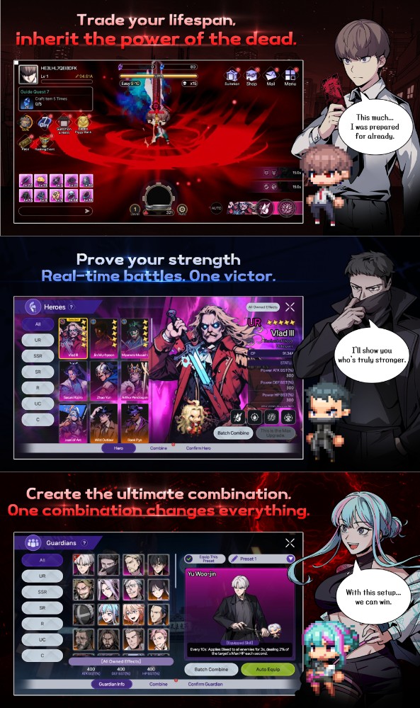 Ticket Hero เกมมือถือ Idle Action RPG จากเว็บตูนดัง 'ตั๋วโกงชีวิต' เปิดให้บริการบนสโตร์ไทยแล้ว 3 Ticket Hero