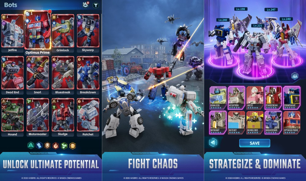 Transformers: Eternal War เปิดให้ลงทะเบียนล่วงหน้าบนสโตร์ไทยแล้ว 3 Transformers: Eternal War