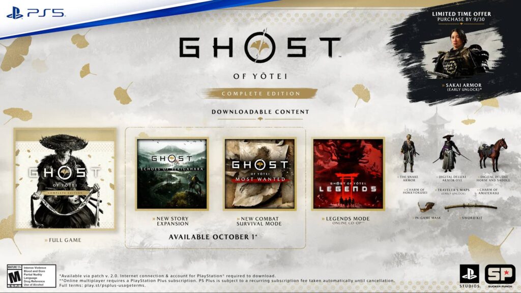 Ghost of Yotei เผยข้อมูลตัวเกมฉบับ Complete Edition ออกมาแล้ว 4 Ghost of Yotei เผยข้อมูลตัวเกมฉบับ Complete Edition ออกมาแล้ว