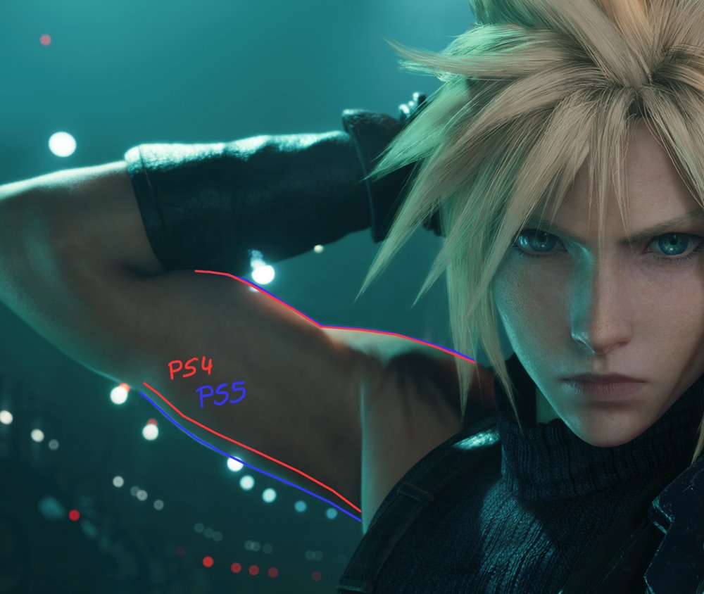 เดือดจัด! แฟนเกมถกหนัก Final Fantasy VII Remake เวอร์ชั่น PS5 แอบบัฟกล้ามแขนพี่ Cloud 2 เดือดจัด! แฟนเกมถกหนัก Final Fantasy VII Remake เวอร์ชั่น PS5 แอบบัฟกล้ามแขนพี่ Cloud