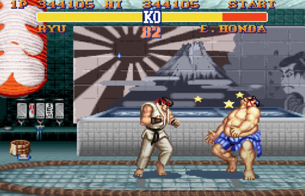 Arcade Stadium ถอดธงอาทิตย์อุทัยออกจาก Street Fighter II 2 Arcade Stadium ถอดธงอาทิตย์อุทัยออกจาก Street Fighter II