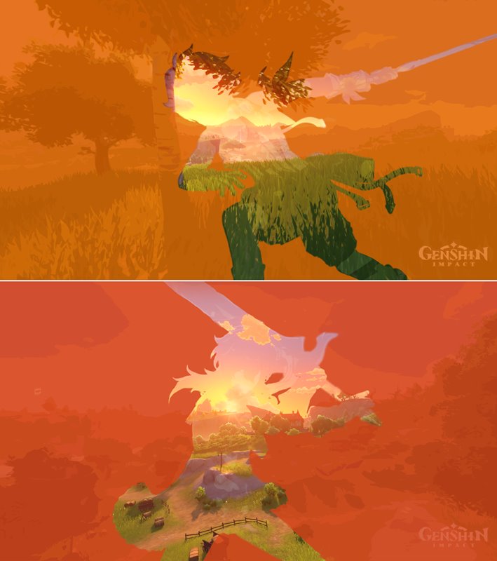 ผู้เล่น Genshin Impact ทำภาพ Wallpaper สุดแหวกมาให้ใช้งานกัน 4 ผู้เล่น Genshin Impact ทำภาพ Wallpaper สุดแหวกมาให้ใช้งานกัน