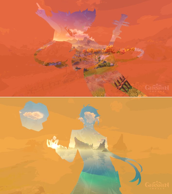 ผู้เล่น Genshin Impact ทำภาพ Wallpaper สุดแหวกมาให้ใช้งานกัน 15 ผู้เล่น Genshin Impact ทำภาพ Wallpaper สุดแหวกมาให้ใช้งานกัน