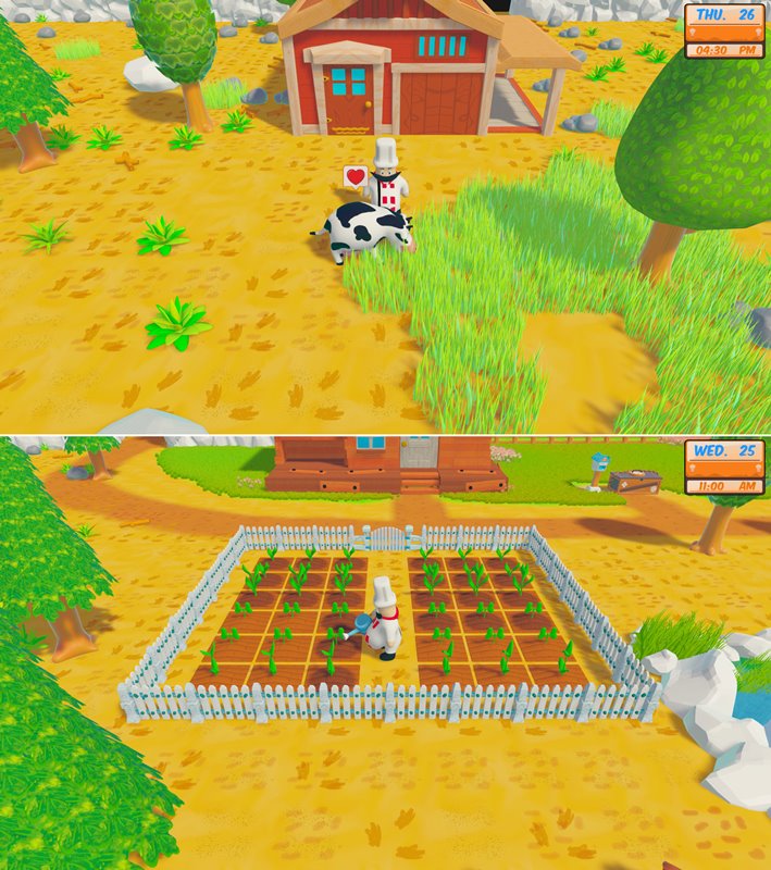 Ryewood Town เกมทำฟาร์มผสาน RPG สีสันสดใส 4 Ryewood Town เกมทำฟาร์มผสาน RPG สีสันสดใส