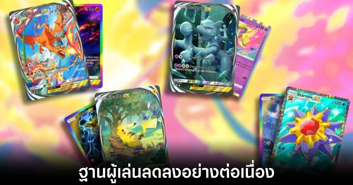 รายงานทางการเงินชี้ผลงาน Pokémon TCG Pocket ดิ่งลงเหว 1 pokemon-pocket-lost-player